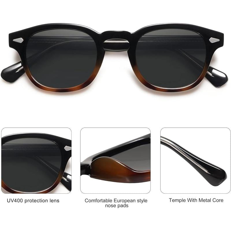 Retro Small Round Sunglasses for Men and Women