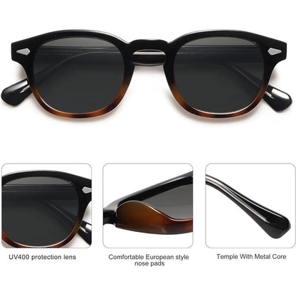 Retro Small Round Sunglasses for Men and Women