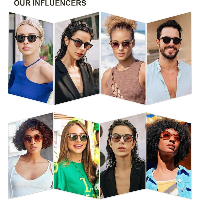 Retro Small Round Sunglasses for Men and Women